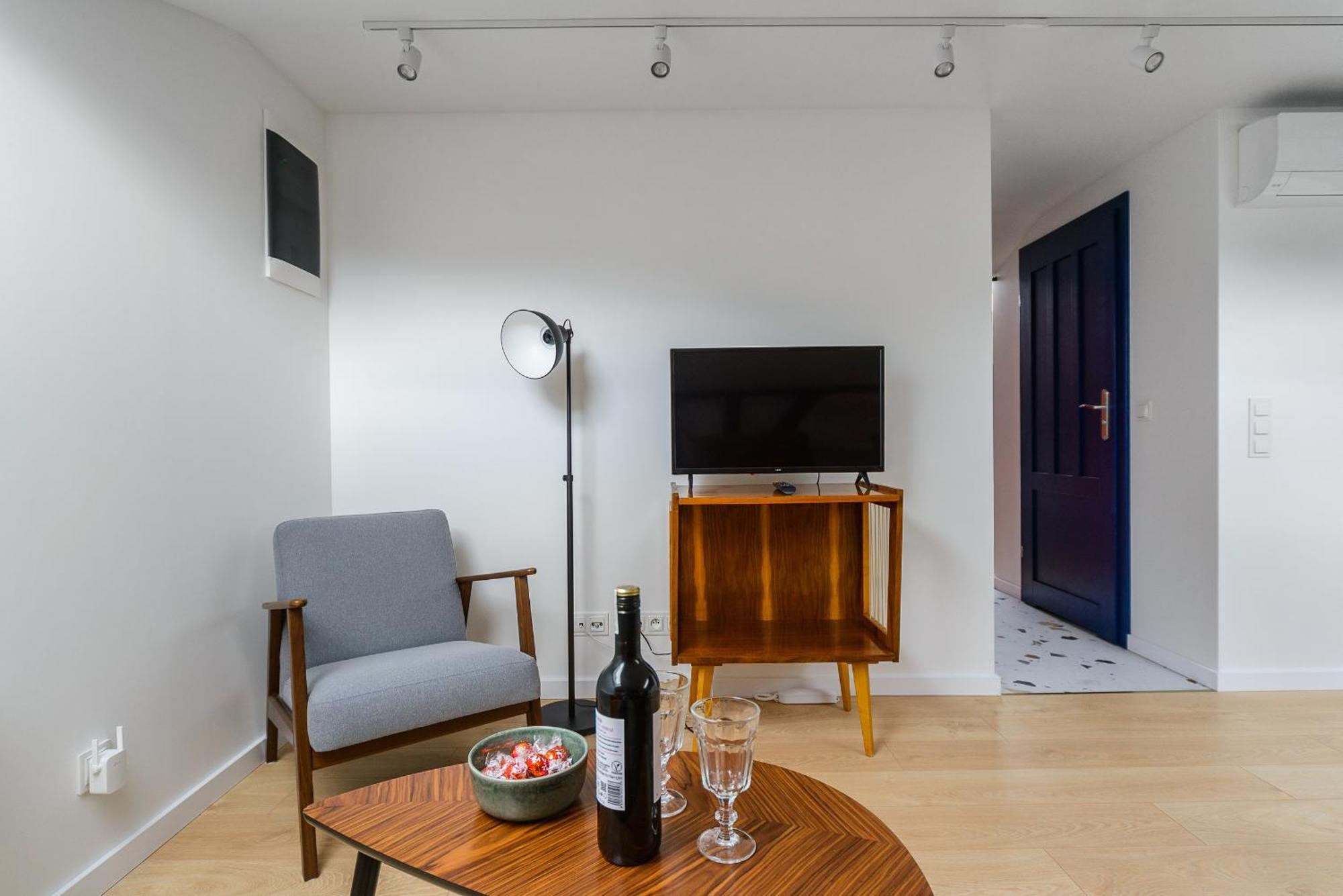Zoliborz P&O Serviced Apartments Varsó Szoba fotó