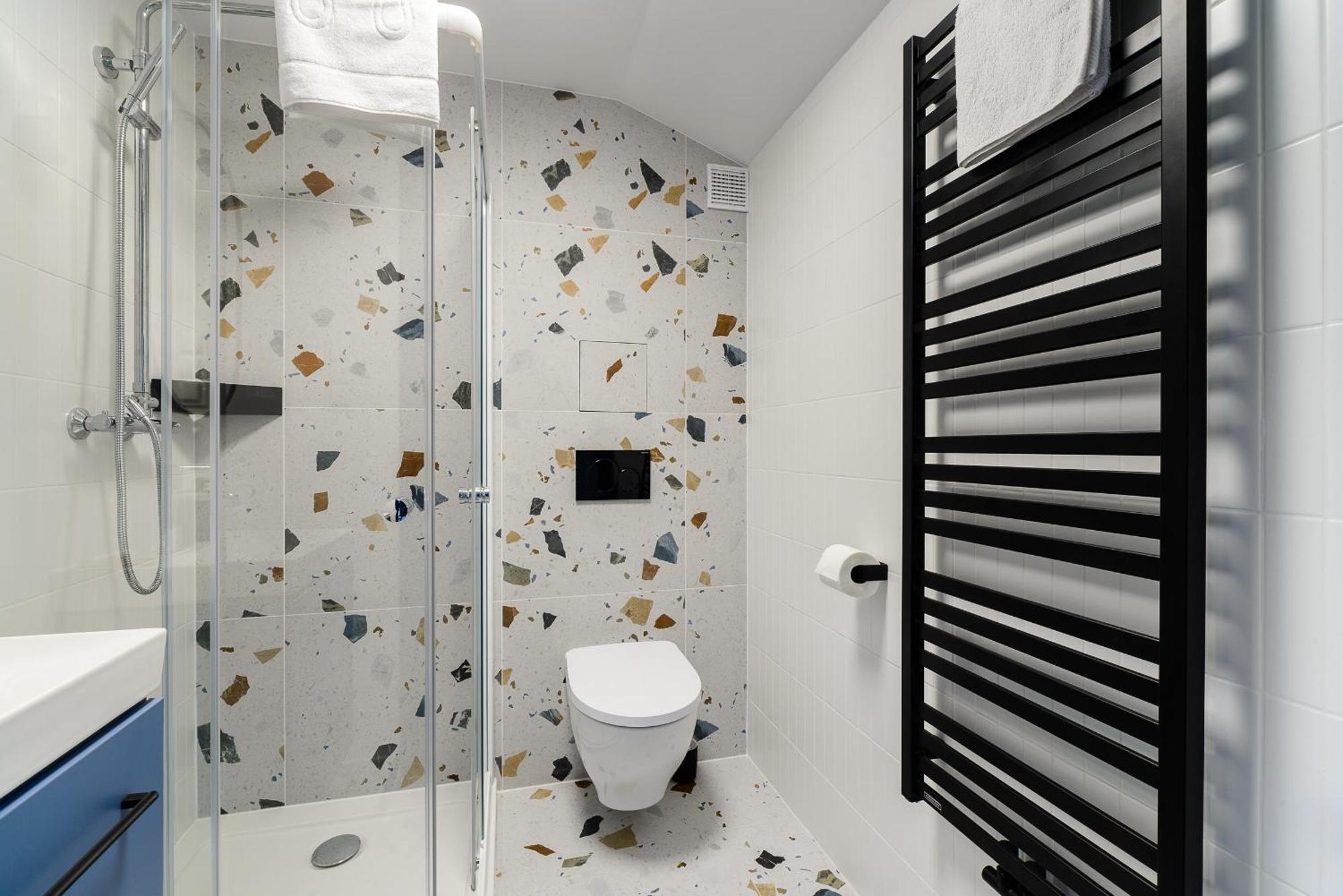 Zoliborz P&O Serviced Apartments Varsó Szoba fotó