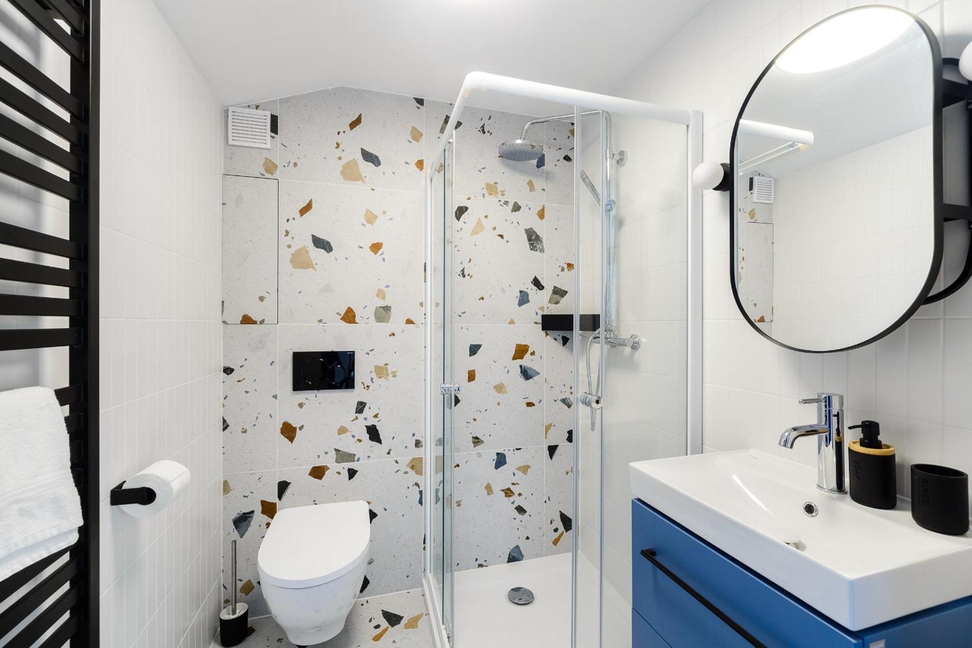 Zoliborz P&O Serviced Apartments Varsó Szoba fotó